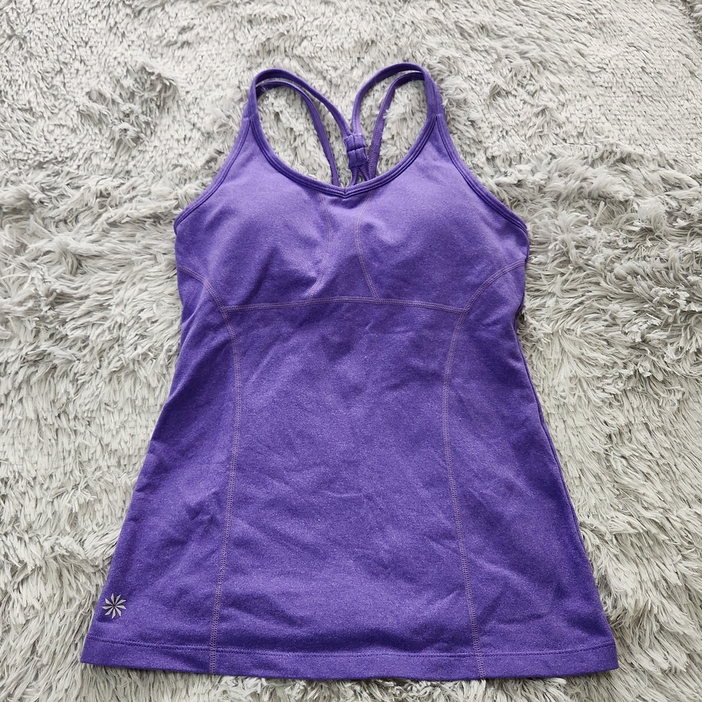 Athleta Purple Strappy Tank Top